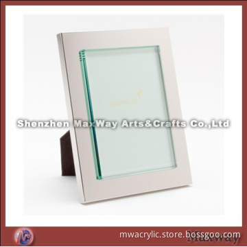 White Elegant Desk Top Acrylic Photo/Picture Frame